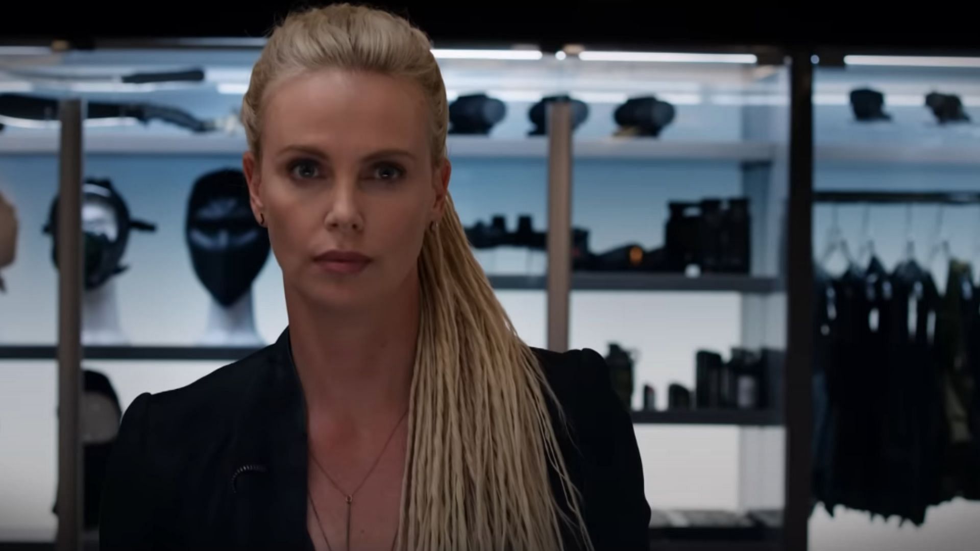 Theron is the antagonist (Image via YouTube/The Fast Saga)